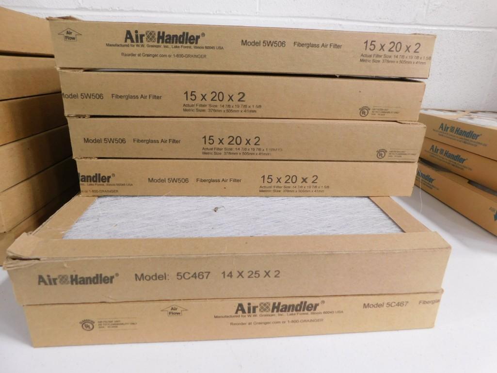 6 Air or Furnace Filters incl 2 that 14"x25"x2" and 4 that are 15"x20"x2": 6 Air or Furnace Filters incl 2 that 14"x25"x2" and 4 that are 15"x20"x2"
