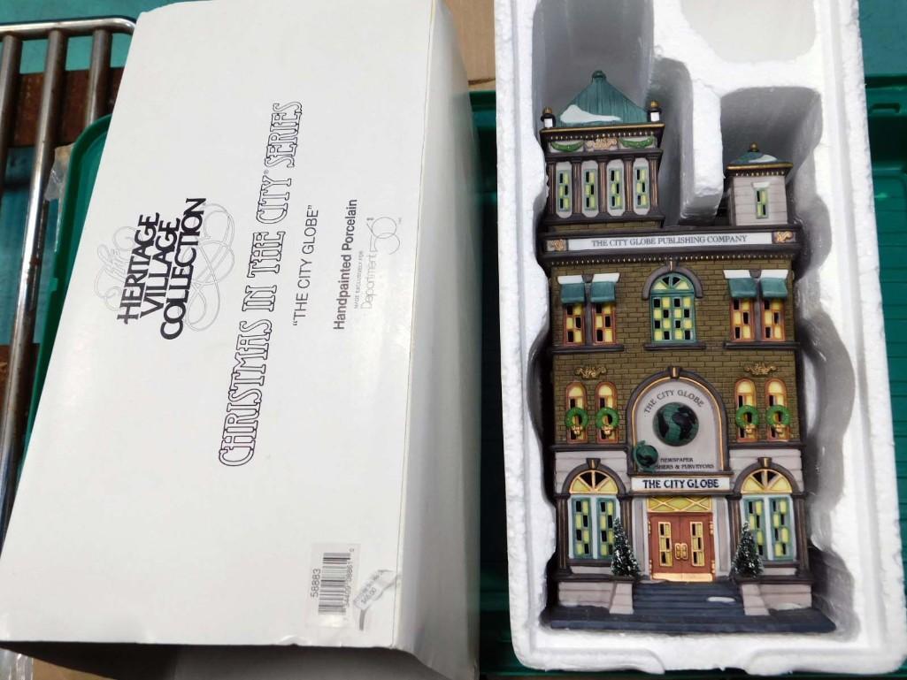 Dept 56 Christmas in the City Series The City Globe Heritage Village Collection: Department 56 Christmas in the City Series The City Globe Heritage Village Collection