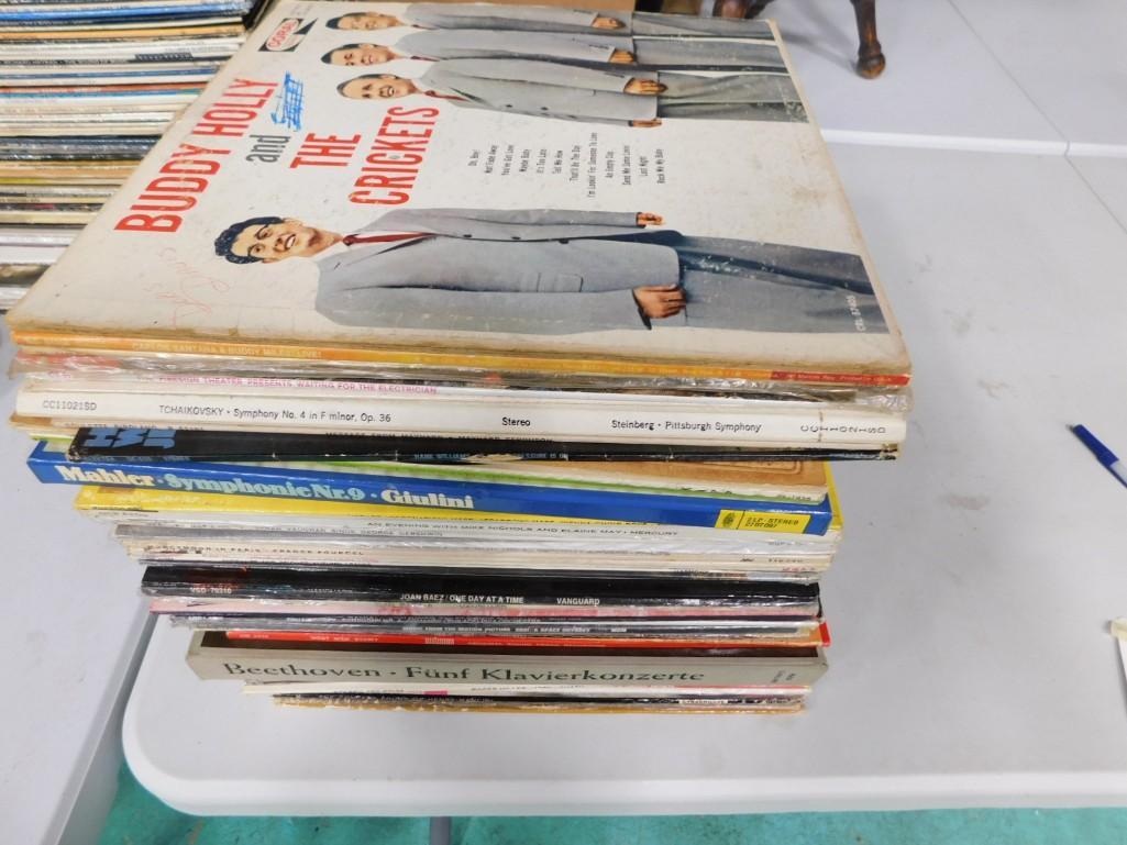 Vinyl LP Records incl Gordon Lightfoot, Buddy Holly, Billy Joel, Donovan, The Mamas and the Papas, e (1 of 5)