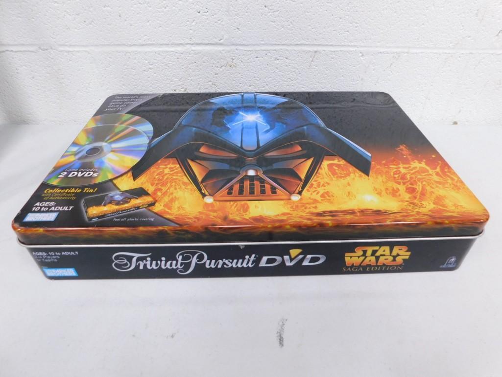 Star Wars Trivial Pursuit DVD Game in a Collectible Tin: Star Wars Trivial Pursuit DVD Game in a Collectible Tin