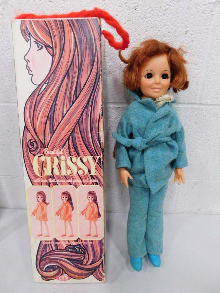 Vintage Ideal Crissy Hair Growing Doll with Original Box: Vintage Ideal Crissy Hair Growing Doll with Original Box