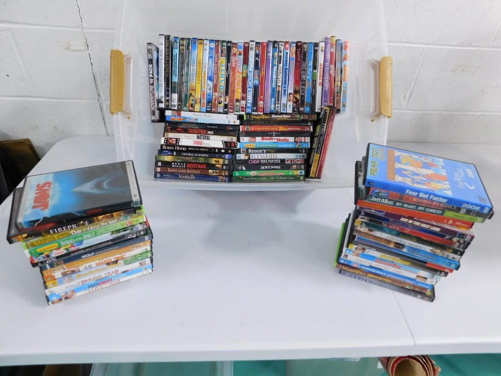 Lot of DVDs incl Wolf Mountain, 50 First Dates, Charlotte's Web, etc (1 of 2)