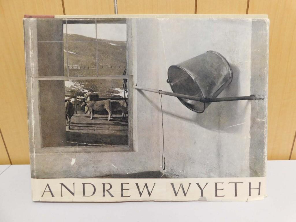 Andrew Wyeth Hardcover Book First Printing Copyright 1968: Andrew Wyeth Hardcover Book First Printing Copyright 1968