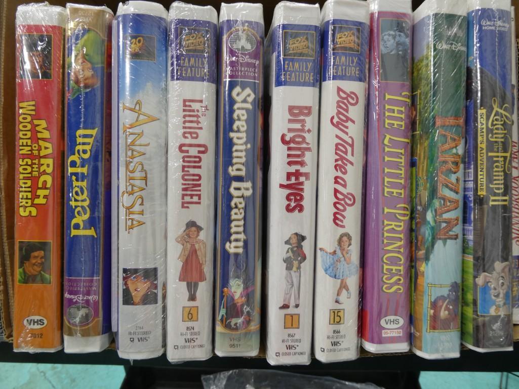Lot of Sealed Disney and other VHS Videos (1 of 2)