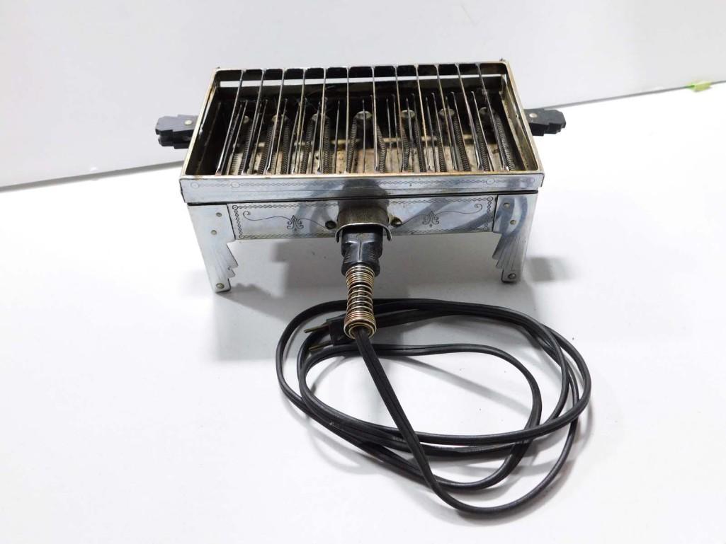 1920s Antique Sunbeam No 4 Flip Top Toasters: 1920s Antique Sunbeam No 4 Flip Top Toasters