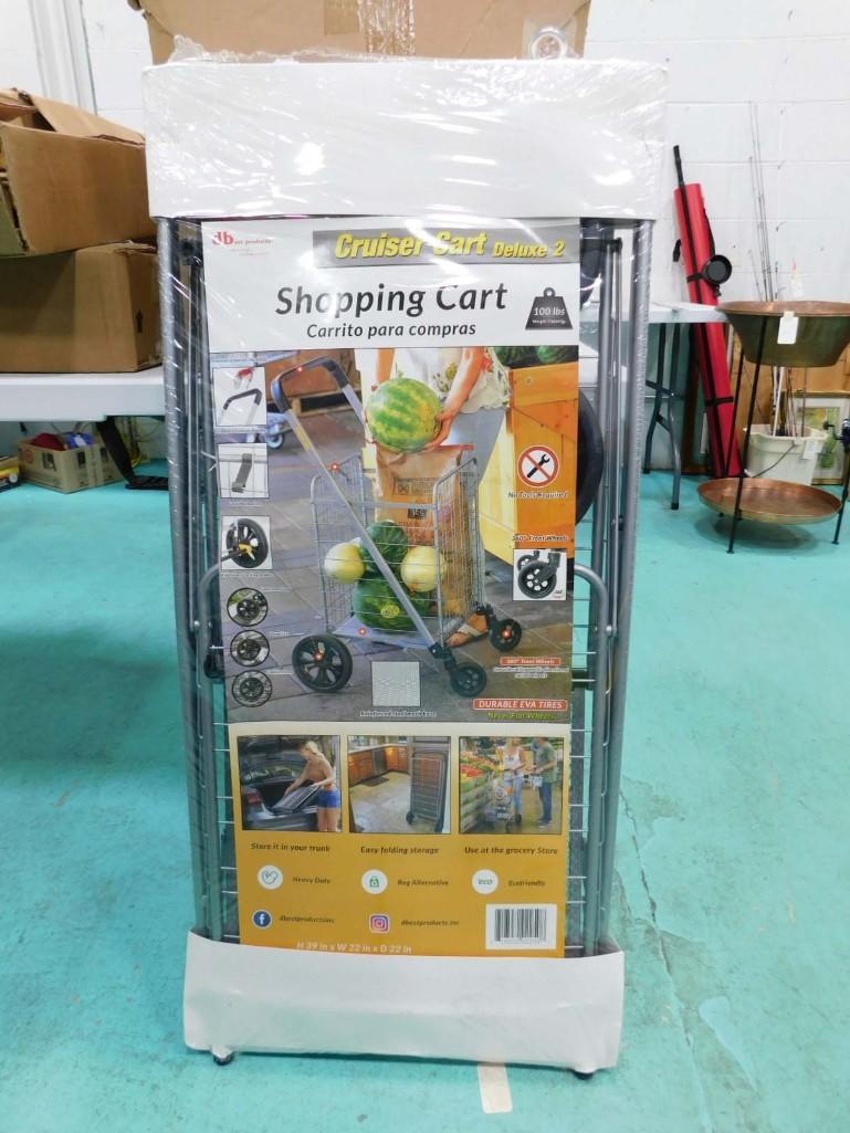 Folding Shopping Cart New in Package (1 of 4)