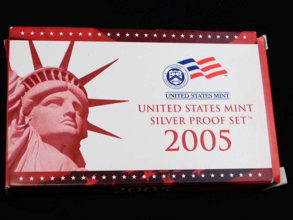 2005 US Mint Silver Proof Set (1 of 3)