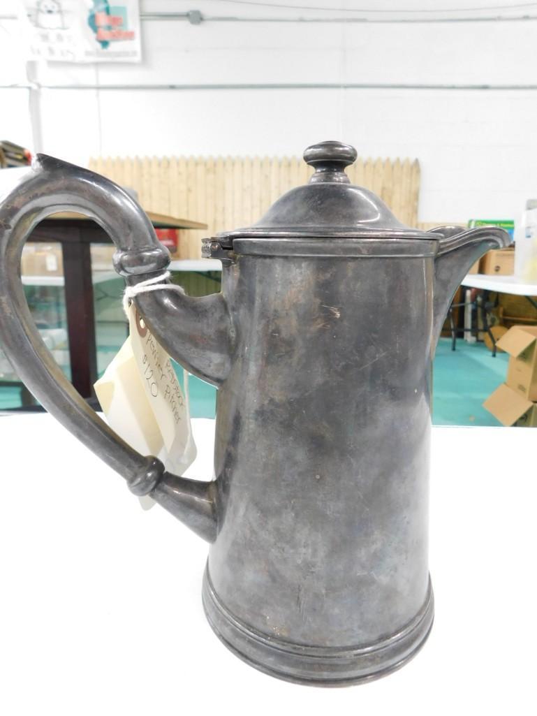 Vintage Pewter Pitcher with engraving (1 of 6)