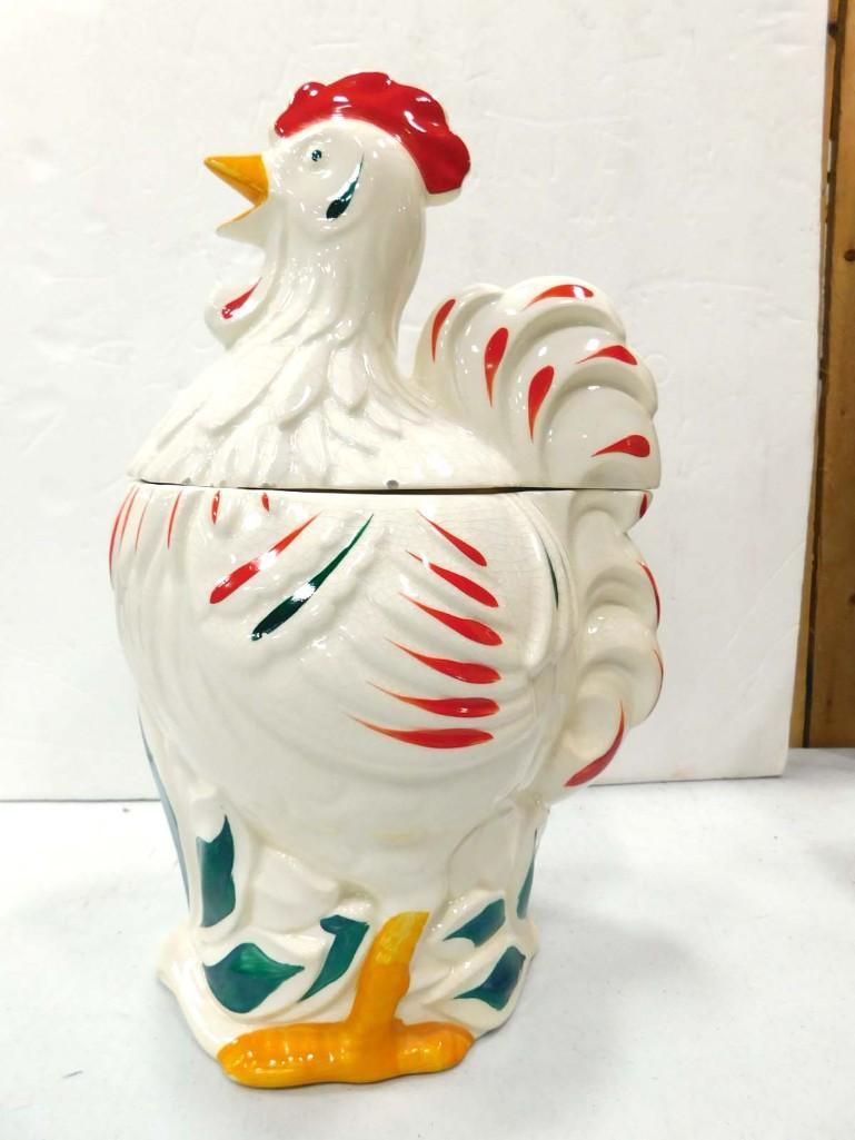 Ceramic Chicken Cookie Jar (1 of 7)