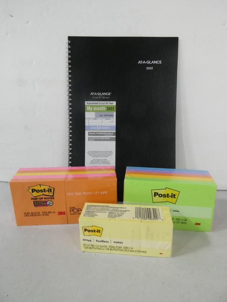 Lot of Post-it Notes and Calendar (1 of 1)