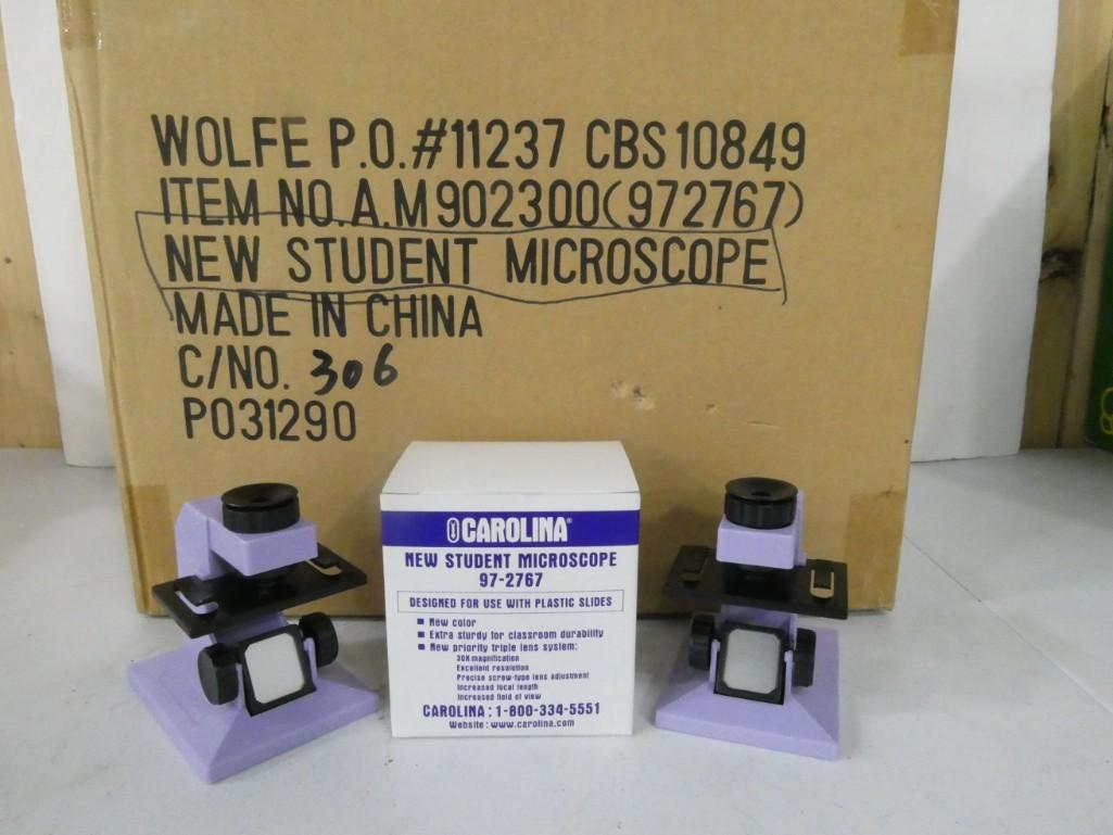 Case of 30 Mini Student Microscopes: Case of 30 Mini Student Microscopes