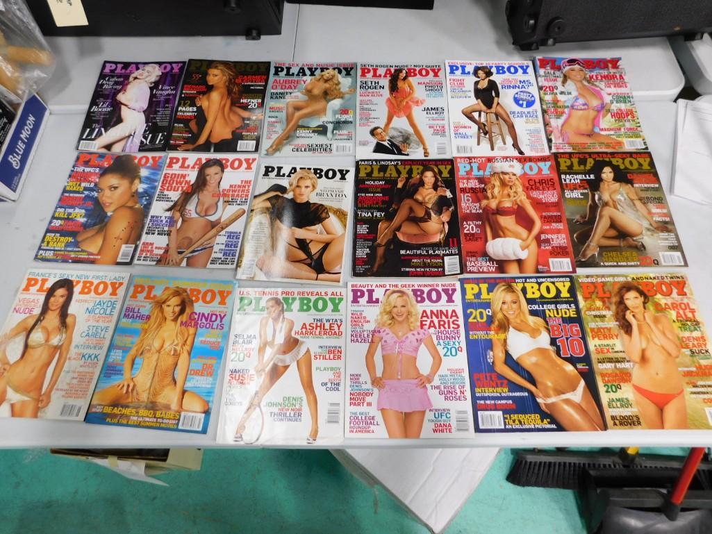Large Lot of Assorted Playboy Magazines: Large Lot of Assorted Playboy Magazines