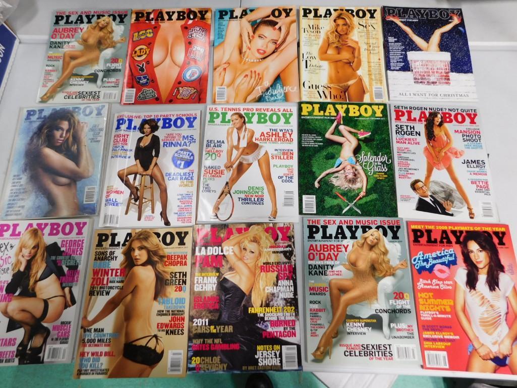 Large Lot of Assorted Playboy Magazines: Large Lot of Assorted Playboy Magazines