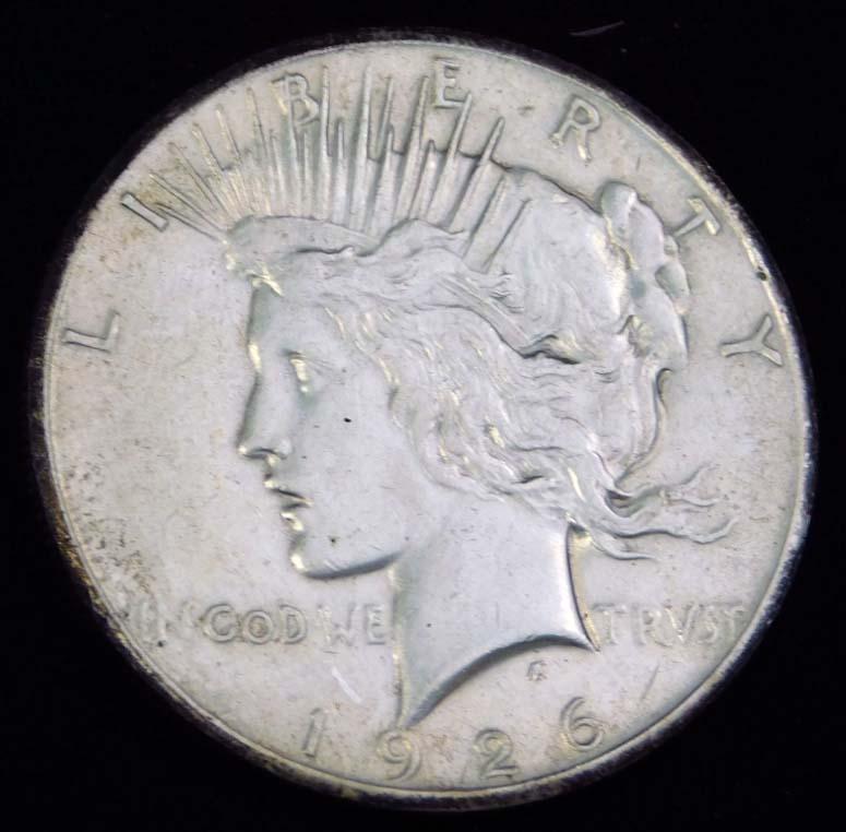 1926 Peace Dollar 90% Silver (1 of 2)