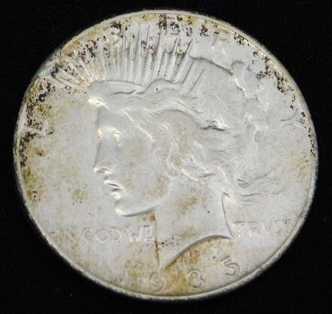 1935 Peace Dollar 90% Silver (1 of 2)