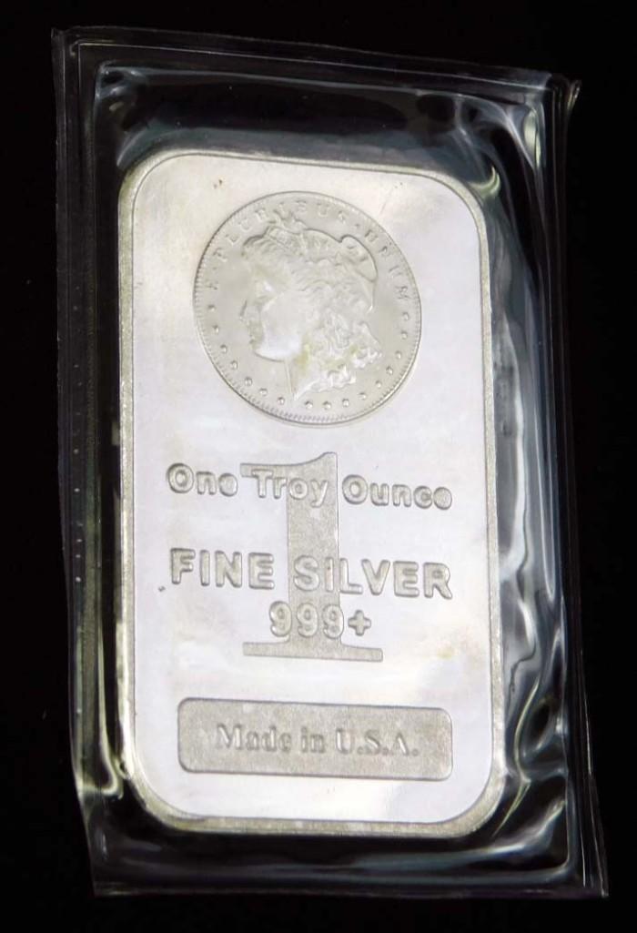 1 Troy Ounce Silver Bar (1 of 2)