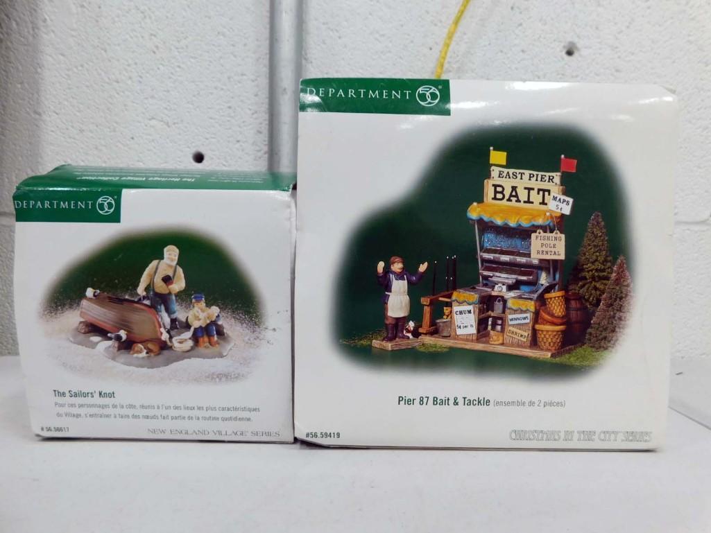 2 Dept 56 incl Pier 87 Bait & Tackle and The Sailors' Know (1 of 4)