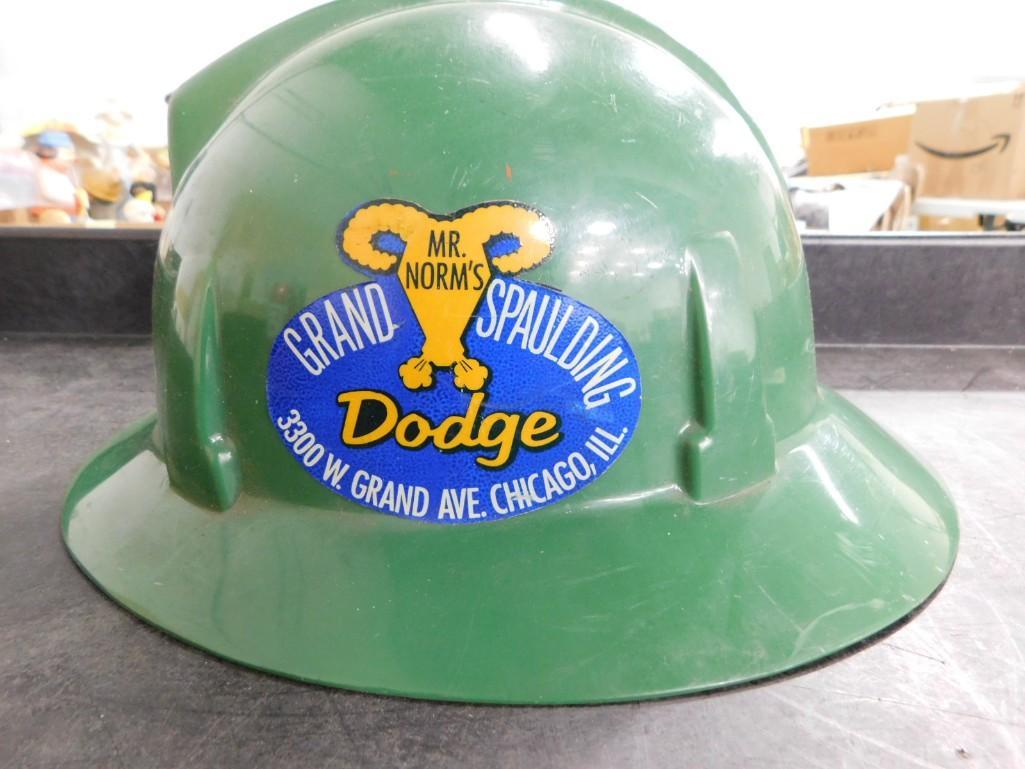 Mr Norm's Grand Spaulding Dodge Hardhat: Mr Norm's Grand Spaulding Dodge Green Hardhat