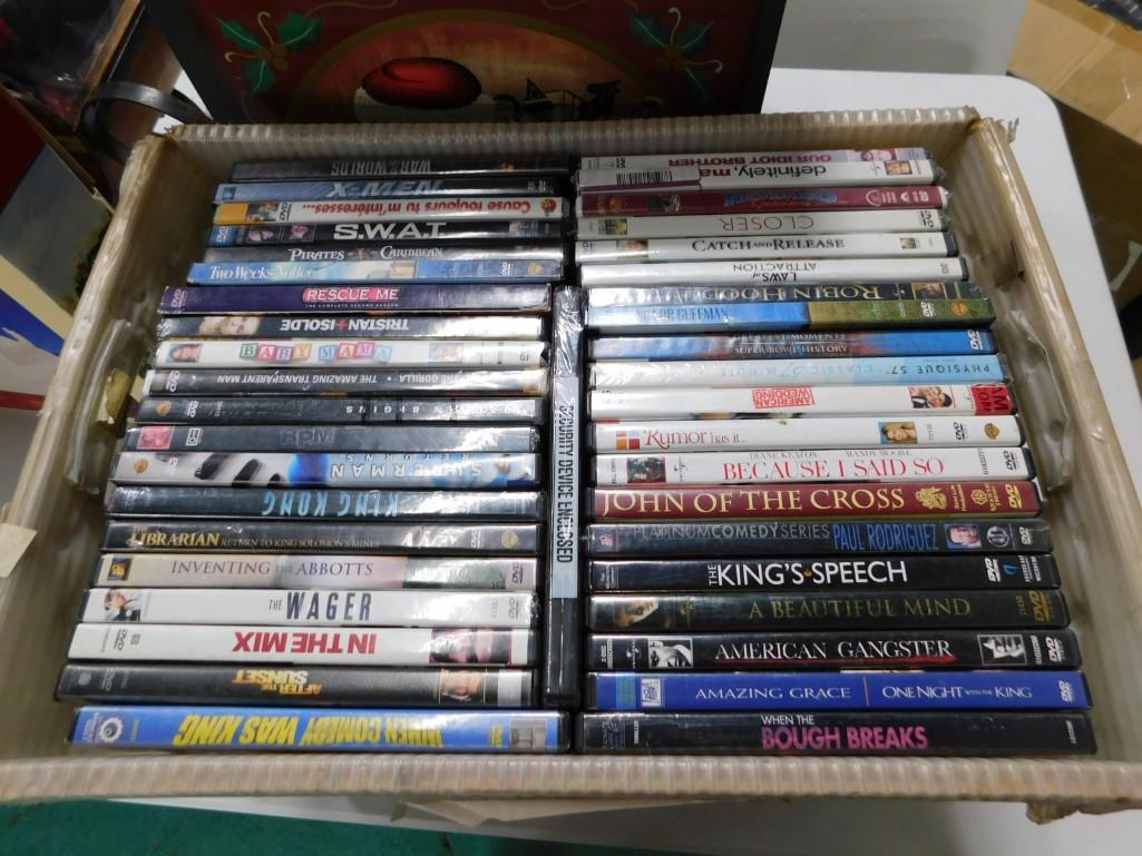 Large Lot of DVDs incl Waiting for Guffman, King Kong, Rescue Me, Inventing the Abbots, The Wager, E: Large Lot of DVDs incl Waiting for Guffman, King Kong, Rescue Me, Inventing the Abbots, The Wager, Etc