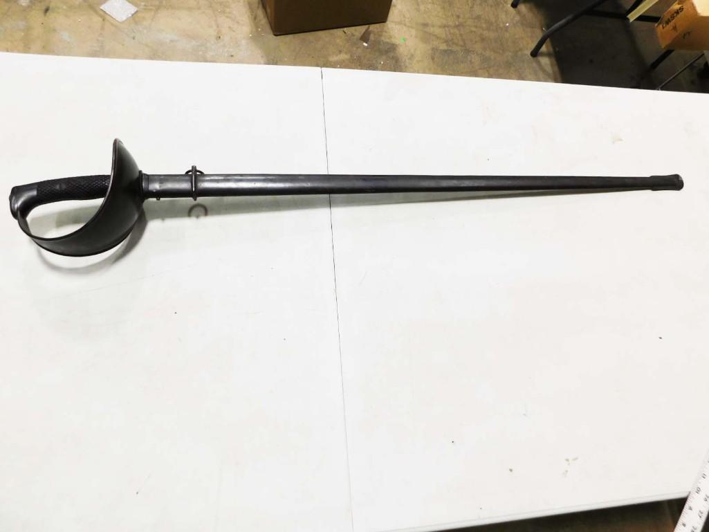 Vintage Fencing Sword with Sheath (1 of 7)