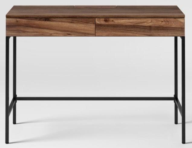 Project 62 Loring Writing Desk Walnut Finish, Black Metal. New in Box: Project 62 Loring Writing Desk Walnut Finish, Black Metal. New in Box #3373 - it should look similar to the first picture