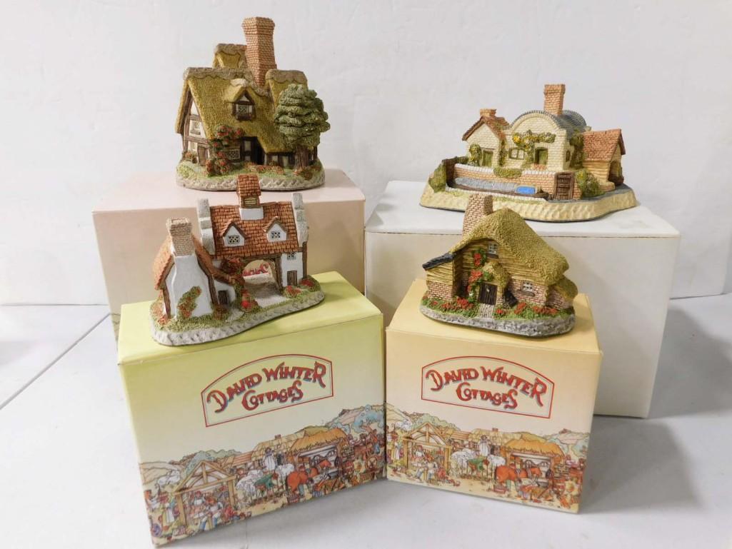 4 David Winter Cottages in Original Boxes (1 of 5)