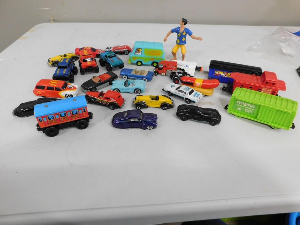 Toy Cars and Vehicles incl Hot Wheels Convertibles, Stomper 4x4 Schaper Truckers, Dragsters, Roadste (1 of 11)