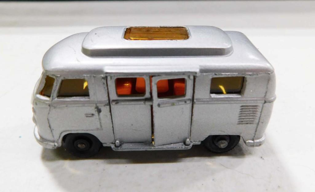 Vintage Matchbox Lesney 1969/70 No 34 Volkswagen Camper: Vintage Matchbox Lesney 1969/70 No 34 Volkswagen Camper