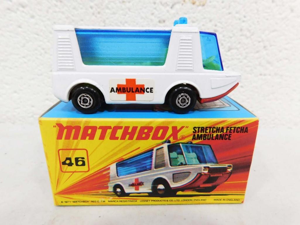 Vintage Matchbox Stretcha Fetcha Ambulance New Old Stock: Vintage Matchbox Stretcha Fetcha Ambulance New Old Stock