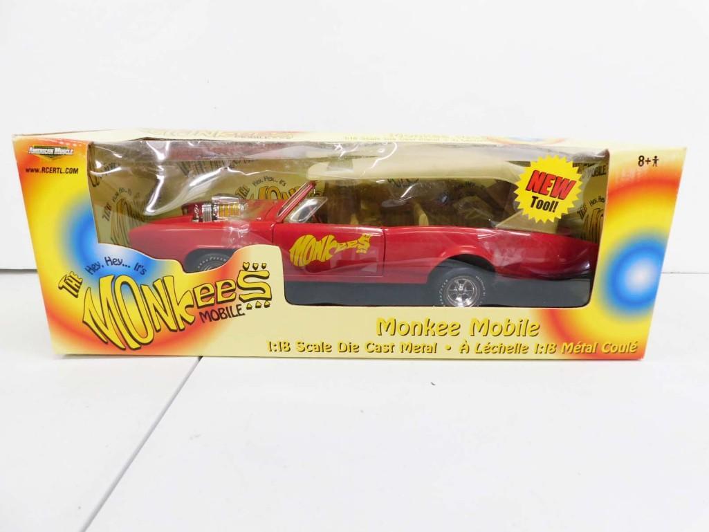 The Monkees Mobile 1:18 Scale Model Car in Original Box Ertl American Muscle: The Monkees Mobile 1:18 Scale Model Car in Original Box Ertl American Muscle
