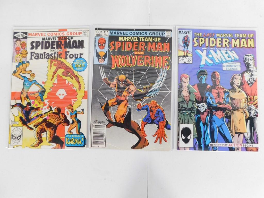 Lot of 3 Marvel Team-Up Comic Books Issues 100 117 and 150 (1 of 4)