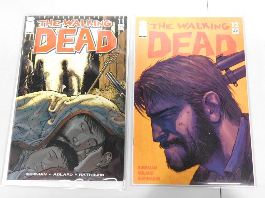 Walking Dead Comics #11 and #12 both were bought and put right into sleeves (1 of 10)