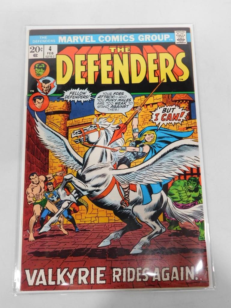 Marvel Defenders Comic Book #4 Key Issue Barbara Norris Valkyrie Joins: Marvel Defenders Comic Book #4 Key Issue Barbara Norris Valkyrie Joins