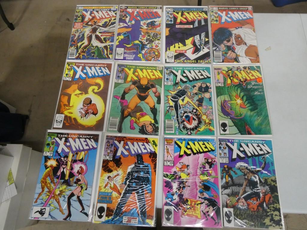 Lot of 11 X-Men Comics Issues range from 147-208: Lot of 11 Marvel The Uncanny X-Men Comics Issues range from 147-208 - $0.50 - $0.75 comics