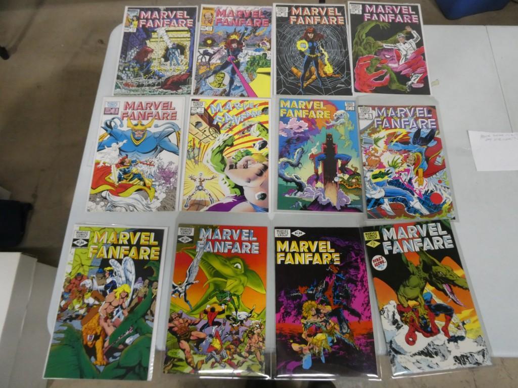 Lot of 12 Marvel Fanfare Comics issues 1-12 (1 of 10)