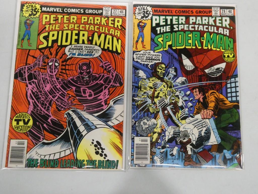 Peter Parker The Spectacular Spider-Man #27 and 28: Peter Parker The Spectacular Spider-Man #27 and 28 - These are the first Frank Miller issues