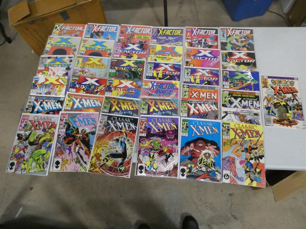 Lot of 37 Comic Books including X-Factor, Classic X Men, etc. (1 of 5)