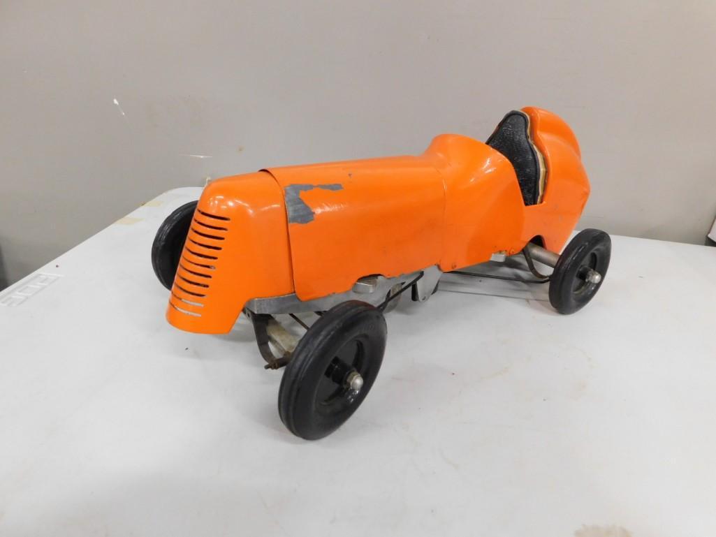 American Supercraft Speed Chief Gas Powered Racing Tether Car Late 1930s - Early 1940s: Vintage late 1930s or early 1940s American Supercraft Speed Chief Gas Powered Racing Tether Car