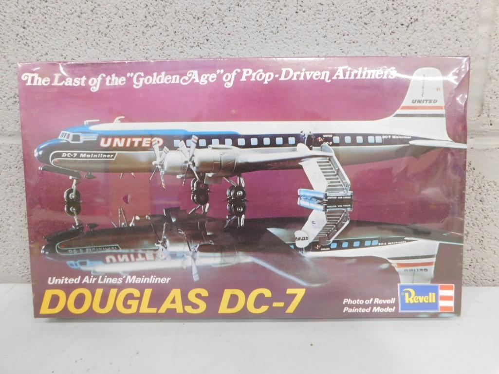 Revell Douglas DC-7 Model Airplane Kit H-168 Sealed in Box (1 of 3)