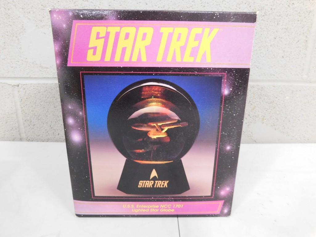 Star Trek U.S.S. Enterprise NCC 1701 Lighted Star Globe in Original Box: Star Trek U.S.S. Enterprise NCC 1701 Lighted Star Globe in Original Box