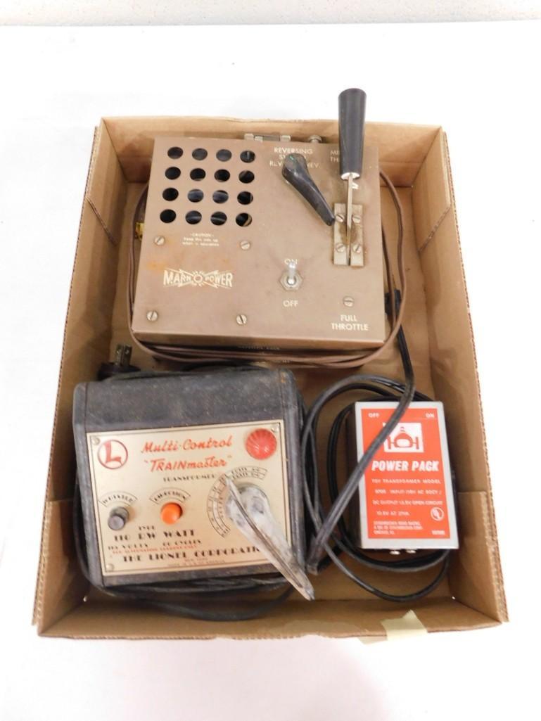 Lot of Model Train transformers, etc. (1 of 4)