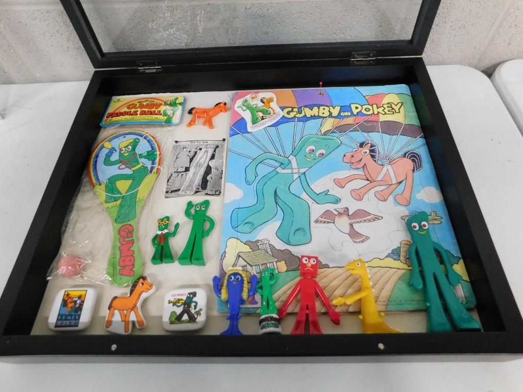 Vintage Gumby Shadowbox / Wall Hanging / Display (1 of 4)