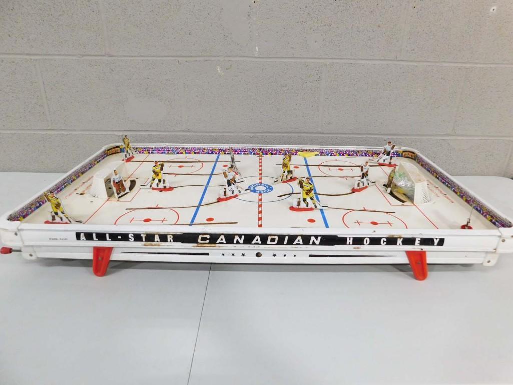 Vintage All Star Canadian Hockey Tabletop Board Game (1 of 5)