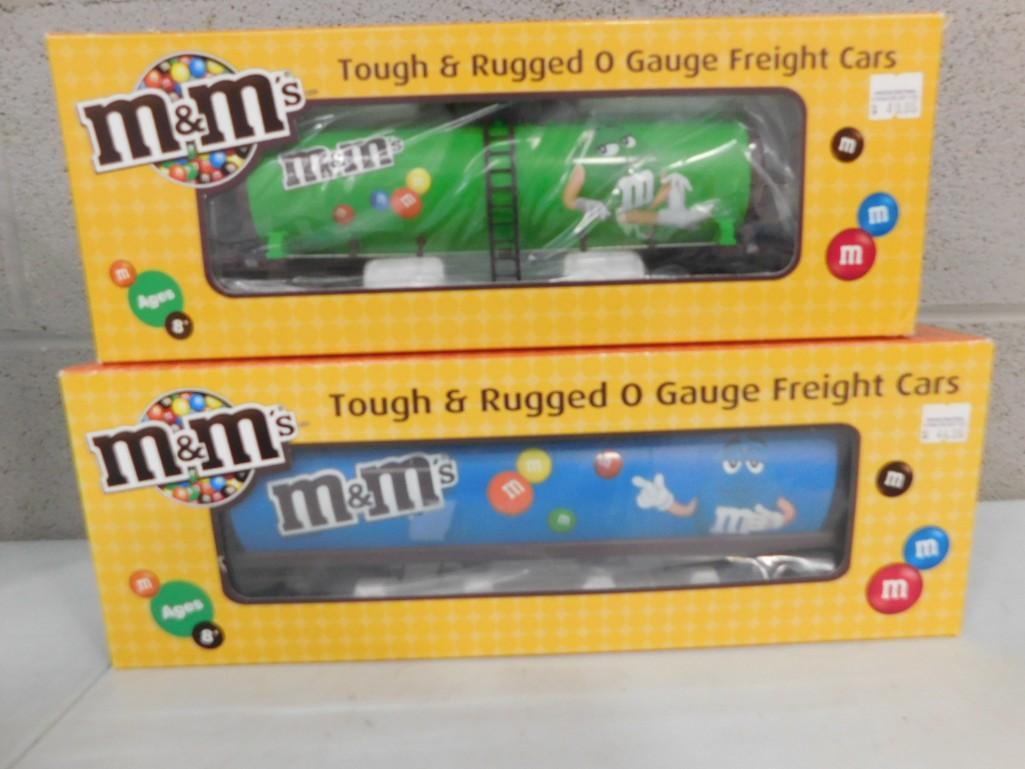 2 M&M's Model Train O Gauge Freight Cars Both New in Box (1 of 4)
