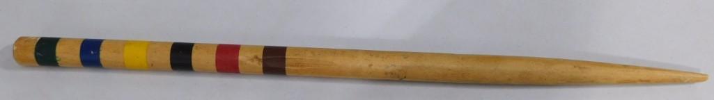 Movie Prop From "Dracula 2000" Wooden Stake with COA: Screen Used Movie Prop From "Dracula 2000" Wooden Stake with COA from Steve Johnson XFX Archives. Measures roughly 28" long No Guarantees that it will work on the supernatural.