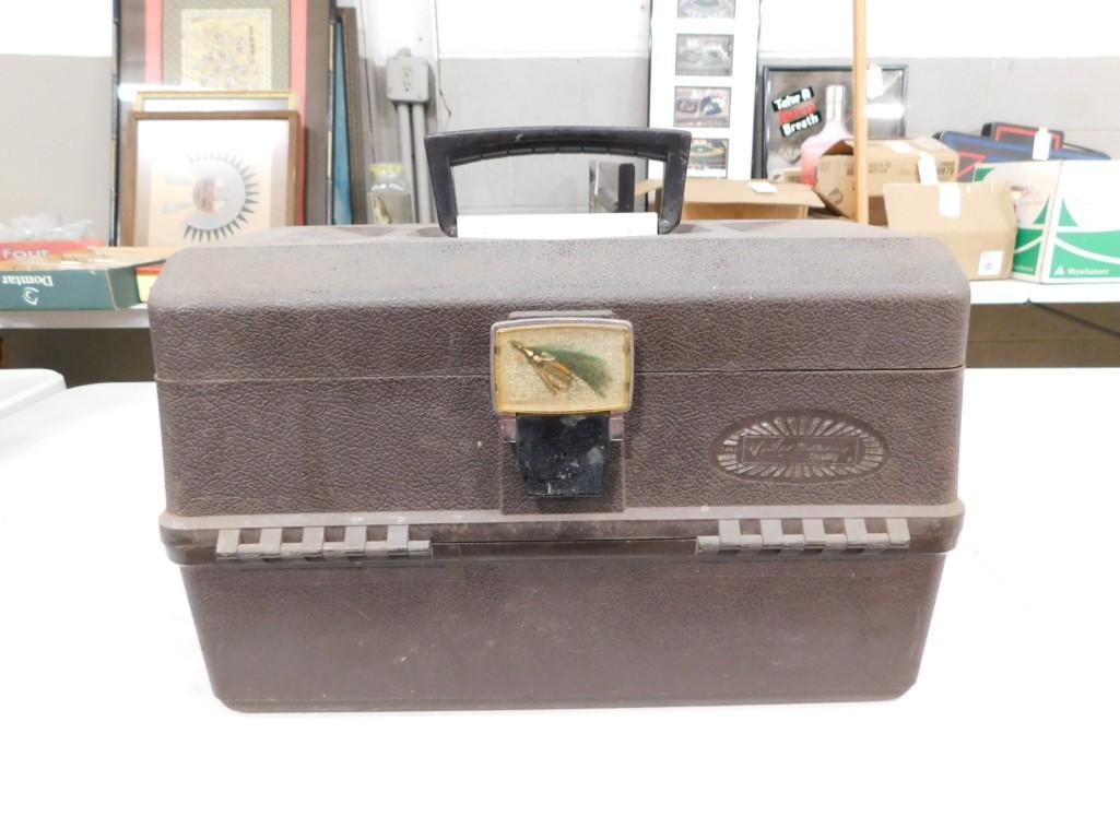 Fishing Tackle Box with Lures and Fishing Tackle: Fishing Tackle Box with Lures and Fishing Tackle