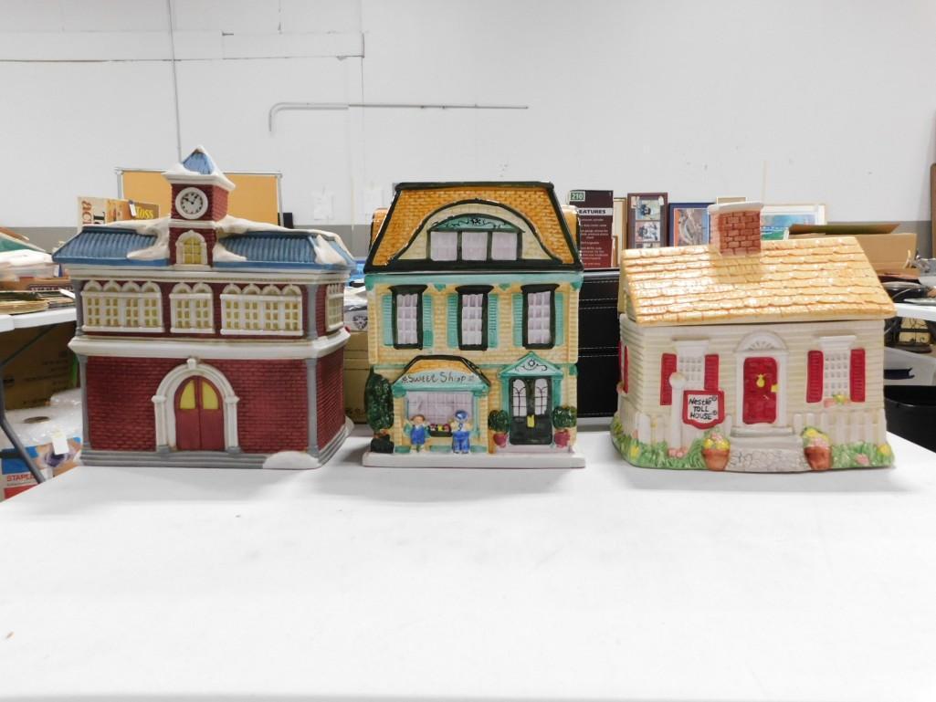 3 Cookie Jars incl 1 Nestle (1 of 9)