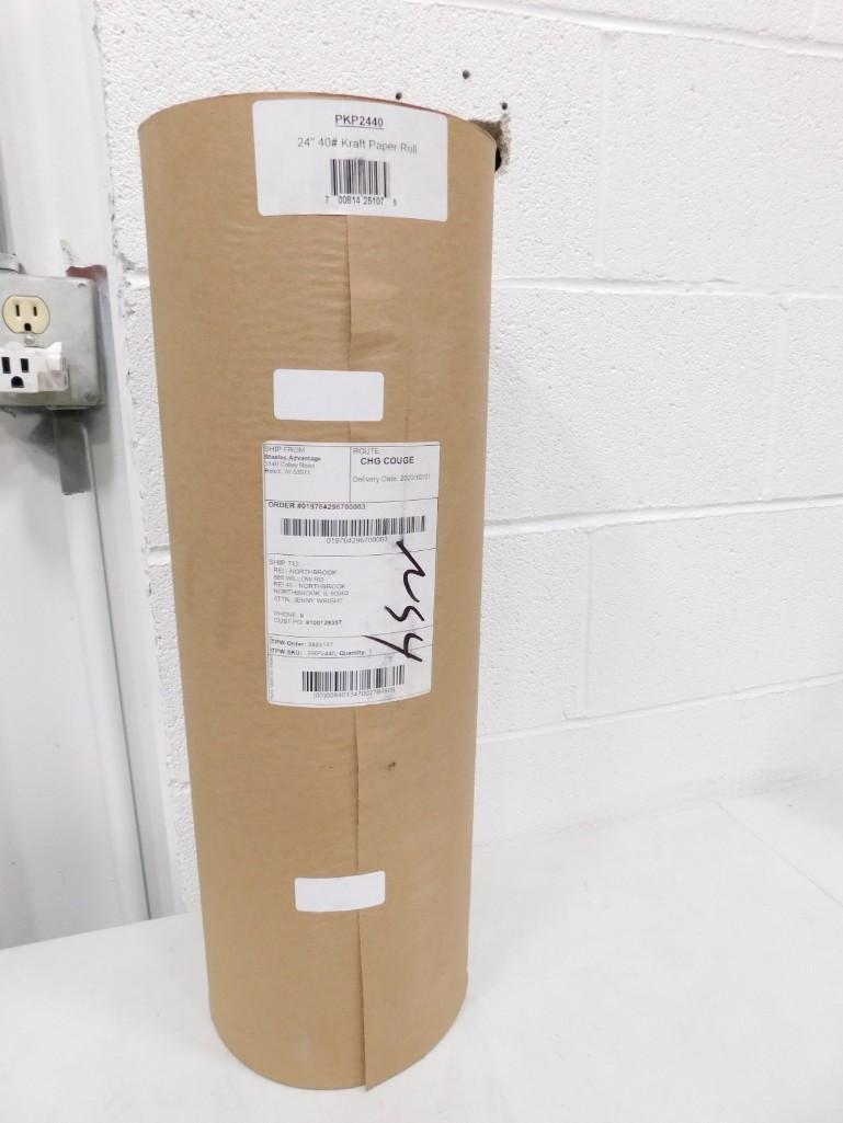 Roll of Kraft or Craft Paper 24"x900' Staples PKP2440: Roll of Kraft or Craft Paper 24"x900' Staples PKP2440