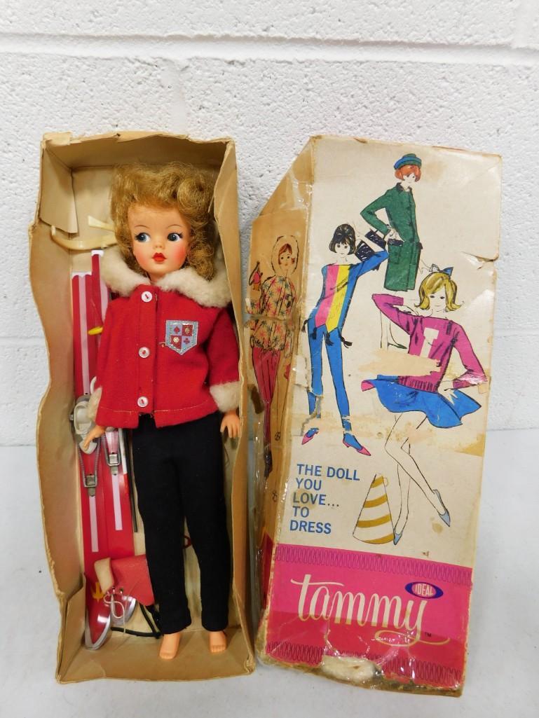 Ideal Tammy Doll in the Original Box with Skis (1 of 11)