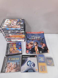 Lot of PS2 Games incl Dynasty Tactics, Dynasty Warriors 4, State of Emergency, 007 Nightfire, Motor: Lot of PS2 Playstation 2 Video Games incl Dynasty Tactics, Dynasty Warriors 4, State of Emergency, 007 Nightfire, Motor Mayhem, Pokemon, Donkey Kong Land, etc